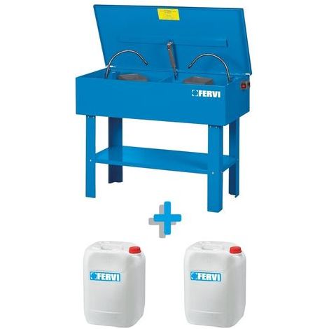 Fervi 0486 Vasca di lavaggio doppio uso 150 L (1/5)