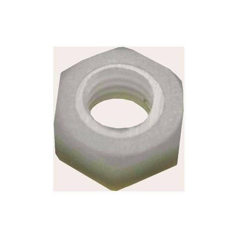 connex Sechskantmuttern M5 Kunststoff weiß - 20 Stück Muttern