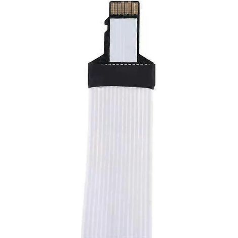 TF-Stecker auf SD-Buchse Verlängerungskabel Micro-SD-TF-Speicherkarten-Kit, weiches, flaches FPC-Kabel, Verlängerungsadapter für Handy, GPS, TV (1/4)