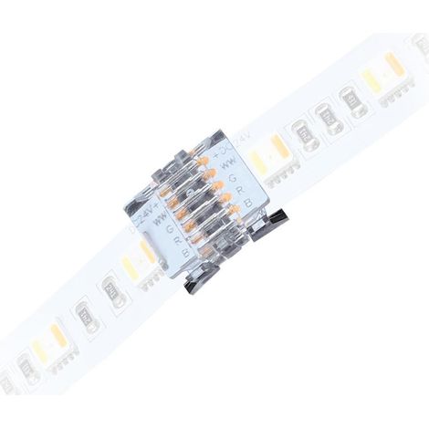 Strip Verbinder 12mm 6Pin für RGB+CCT LED-Streifen IP20 DC24V/3.5A (1/3)