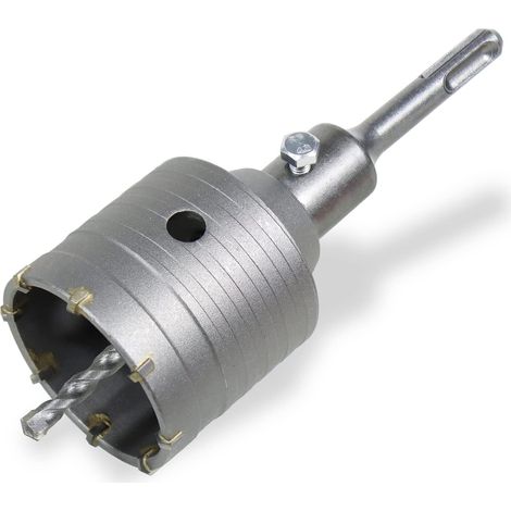 65mm Brick Hole Saw, Concrete Hole Saw, 8x110mm Drill Bit with SDS Plus Adapter for Masonry and Concrete (1/5)