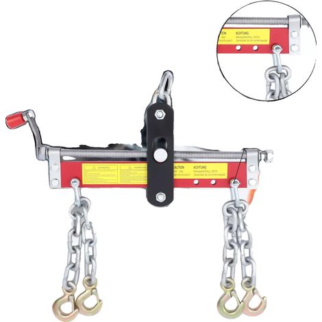 Palans de levage de moteur, capacité de charge de 900 kg, construction en acier au carbone (1/5)