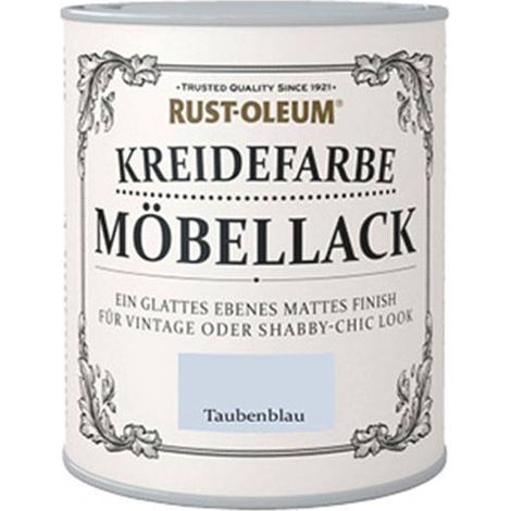 Rust-Oleum Kreidefarbe Möbellack 125ml Taubenblau