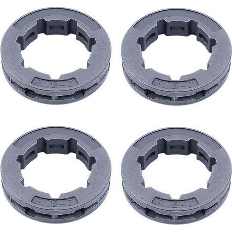 Pignone da 3/8" 7T 22mm per motosega Husqvarna 362 365 371 372 STIHL 046 064 066 MS361 MS362 MS440 MS441 MS460 MS660 (4 pezzi) (1/5)