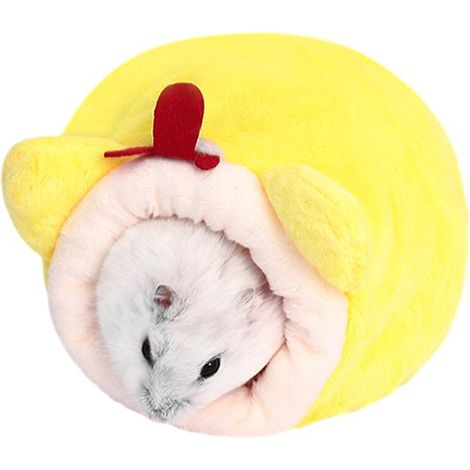 Nid chaud en coton pour hamster, petits modèles assortis, accessoires d’hiver pour couchage (1/5)
