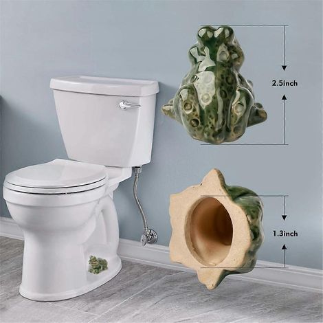 Dekorative WC-Schraubenabdeckungen, niedliche Froschabdeckungen für das Badezimmer