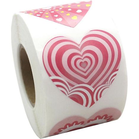 500 Stück Valentinstag-Aufkleber