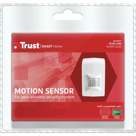 Trust - Sistema de seguridad inalámbrico. Sensor de presencia ALMDT-2000