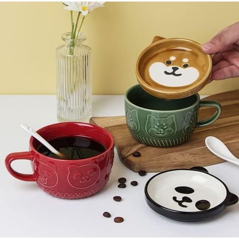 Mug avec couvercle pour café cadeau anniversaire Noël (1/4)