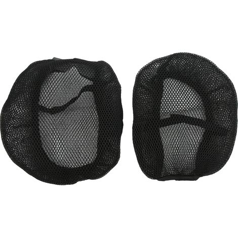 de 2 housses de selle moto en tissu mesh 3D avec coussin (1/5)