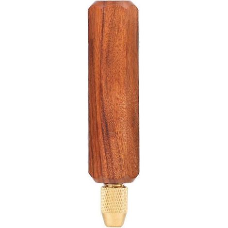 Lime diamantée plaquée titane, manche en bois massif, poignée en bois pour acide, petit manche pour le travail du bois, outils spéciaux pour le travail du bois (1/5)