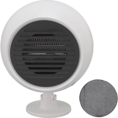 Chauffage de voiture à température constante, faible bruit, grand Angle, ventilateur réglable à 360 °, blanc, 12V. (1/5)