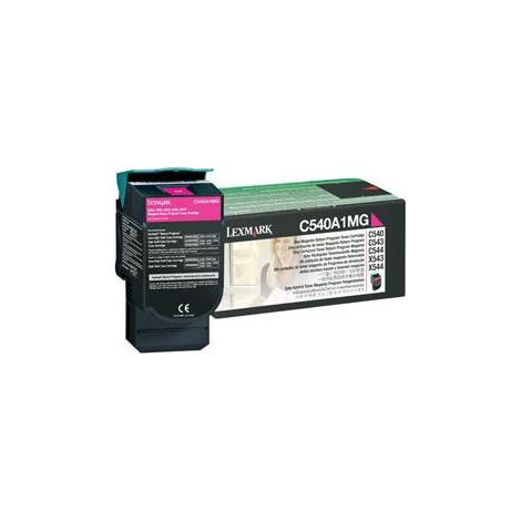 Lexmark C540A1MG cartuccia toner 1 pz Originale Magenta