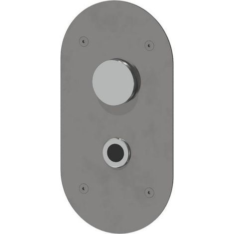 Elektronischer Unterputz-WC-Durchflussmesser mit Doppelsteuerung, 230 V Stromversorgung – Idral 700.B8/R (1/5)