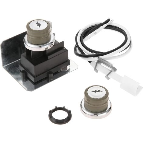 Kit d'allumage électronique à gaz de rechange pour barbecue Weber 67847 Igniter Kit de remplacement Genesis 300 Series (2008-2010) E/S-310 & 320, EP/CEP-310,320 (2 sorties)