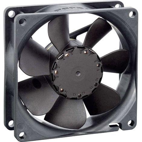 EBM Papst 8412NGH Axiallüfter 12 V/DC 78 m³/h (L x B x H) 80 x 80 x 25.4 mm