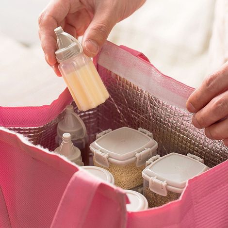 4 mini pots à confiture/pots/pots à sauce/pots à épices avec couvercles, récipients de cuisine portables en PP, contenants de rangement pour épices faciles à nettoyer (1/3)