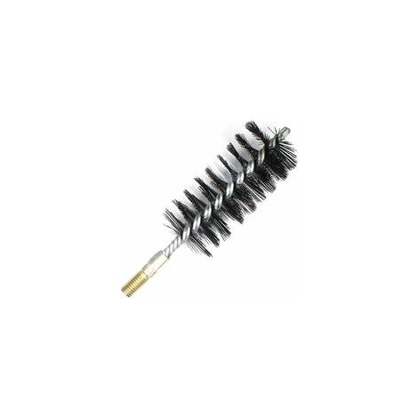 Brosse de ramonage cheminée – Brosse en nylon Ø 50 mm – Tige en acier galvanisé – Nettoyage intérieur et extérieur