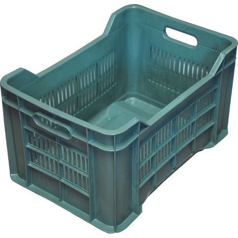 CESTA ORTOFRUTTA TUTTA FORATA VERDE