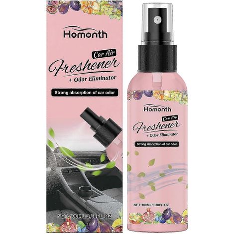 Désodorisant de voiture Homonth à la bergamote - une aromathérapie multifonctionnelle pour éliminer les odeurs intérieures et assurer une fraîcheur longue durée au quotidien. (1/5)