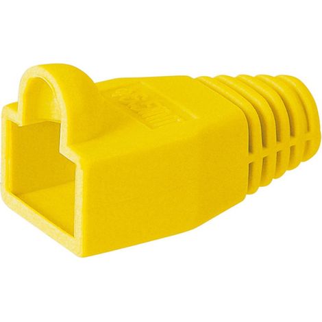 Capuchon Funda Protectora Conector RJ45 AMARILLO