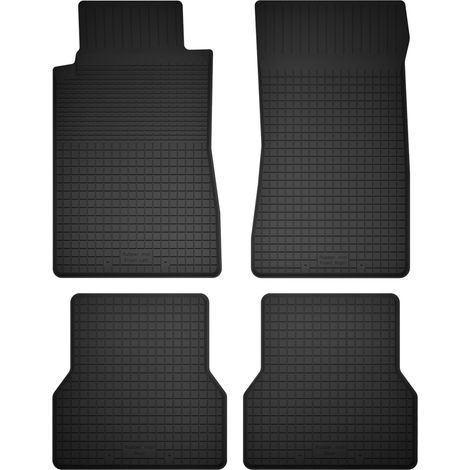 Gummifußmatten, 4er-Set, universell passend für: Mercedes W207 Coupé E-Klasse (ab 2009)