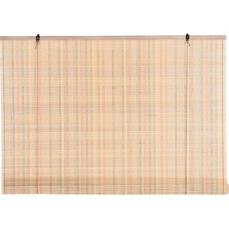 Estor Bambu 120X2X230 Enrollable Natural TX203644 (1/5)