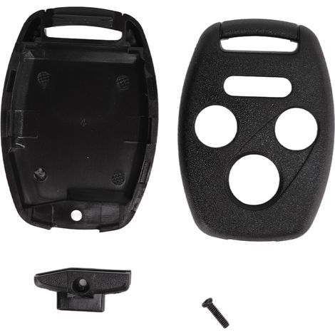 Coque de clé de voiture en plastique noir anti-vieillissement, installation facile, résistante à l'usure, remplacement pour Accord 09-13 (1/5)