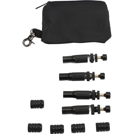 Auto-stop tire deflation valve kit, high-precision portable PSI bar, switchable air lowering tool for off-road vehicles 4 X. (1/2)
