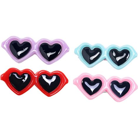 Animal Heart Hair Clips for Glasses, Pack of 30 PP (1/5)
