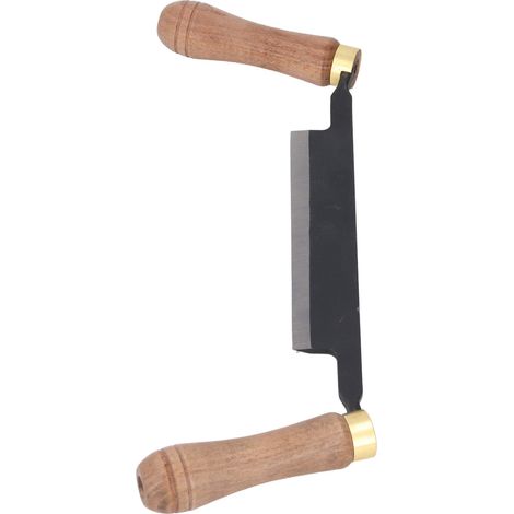 Outil à écorcer pour le travail du bois, 15 cm, robuste, avec étui en cuir épais. (1/5)