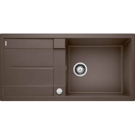 Evier Blanco Metra XL 6S Silgranit - CAFE - Vidage : Automatique