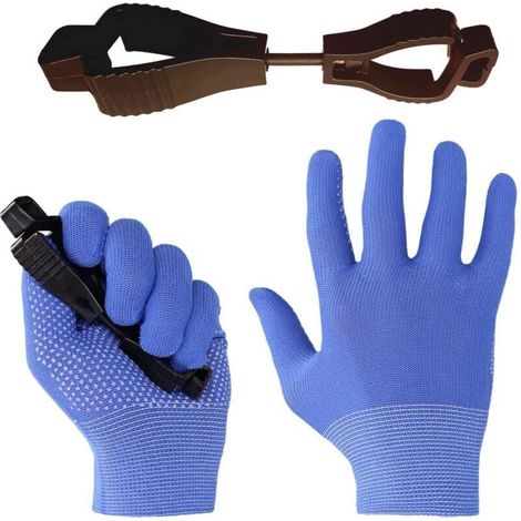 Gants De Travail - Enduction Paume Polyuréthane - Fibre Polyester PVC - Pour Jardinage Agriculture Logistique - 12 Paires (1/4)