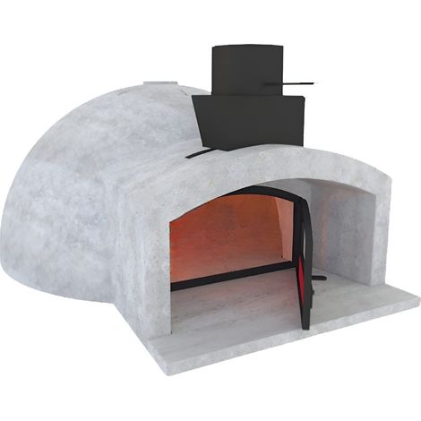 Forno legna artigianale diametro 110 cm capienza 4/6 pizze cottura diretta