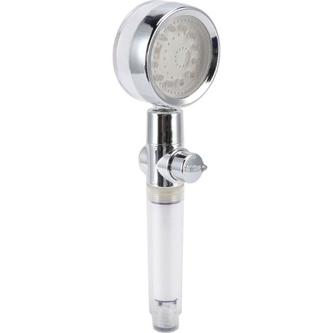 LED-Duschkopf mit 3 wechselnden Farben, einstellbarer Temperatur, Filter und Pausenschalter (1/5)