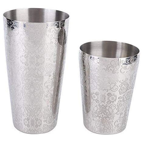 pezzi Shaker per Cocktail Bar Set Boston Martini Bere Acciaio Inox Solido Professionale Barman Attrezzo Argento Accessori Fai da Te per Cucina (1/5)
