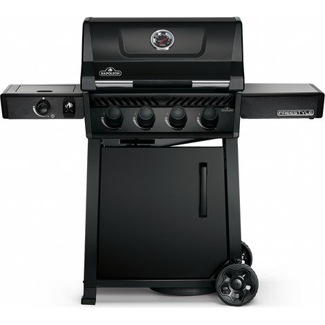 Barbecue à gaz Freestyle 425 + Réchaud latéral - Noir