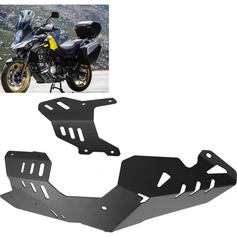 Cache-pot d'échappement pour moto Suzuki V-STROM 650/XT. (1/5)