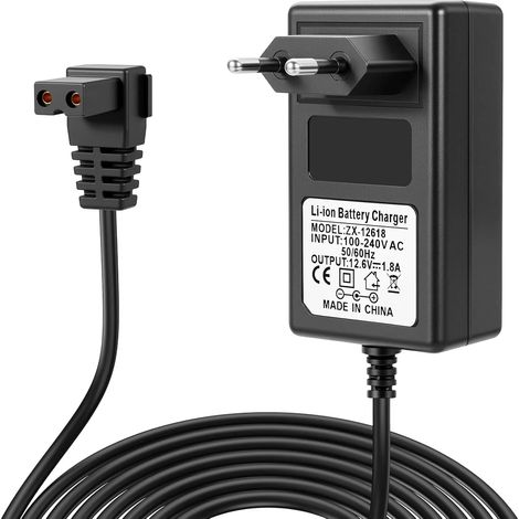 12.6V 1.8A Charger Compatible with Seagull SE 600 1000 1500 P1111 Pilot H1 Pool Robot 1.5m Charging Cable for Pool Robot Replacement Power Adapter for (1/5)