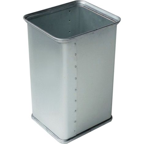 ZARGES Abfallsammler, eloxiert 45 Liter (1/2)