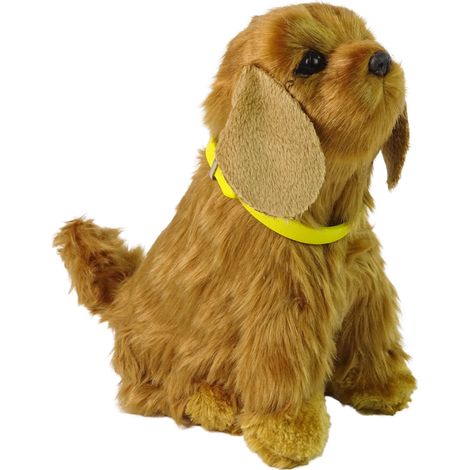 Peluche interattivo di Cocker Spaniel che abbaia e muove la coda (1/2)