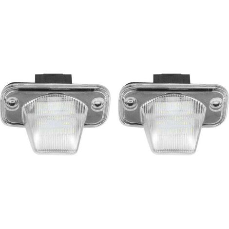 Éclairage Plaque Immatriculation LED 18 SMD Universel Voiture Camionnette