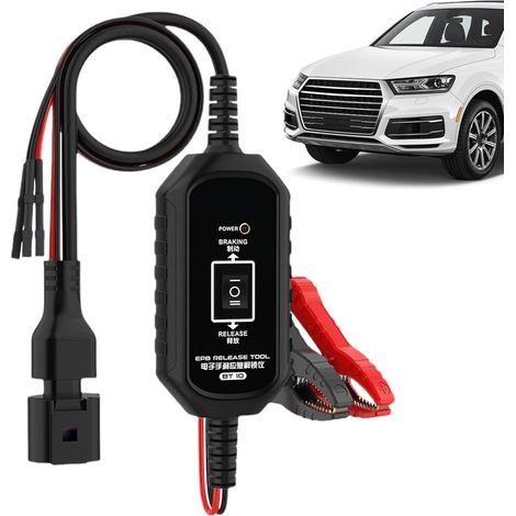 Outil Rétracteur Pour Frein De Stationnement Électrique,Accessoire Pour Entretien Stationnement Auto Outil Libérateur De Frein À Double Canal,Garage Voyage Route Maison Atelier Auto Camion (1/5)