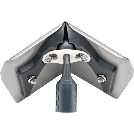 L'Outil Parfait – Truelle d'angle inox 0.5mm – Manche ergonomique pour confort – Finitions précises angles intérieurs et extérieurs – Outil professionnel