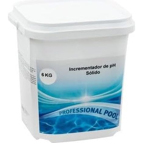 Elevador de PH, Incrementador de PH, Producto sólido Inodoro, fácilmente Soluble en el Agua, 6 KG, Granulado