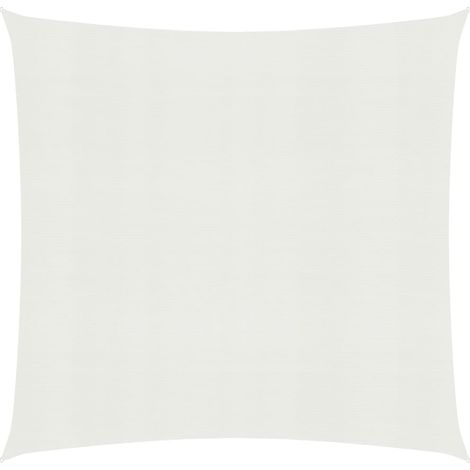 Vela de sombra para sombrilla 160 g/m² blanco 4 x 4 m HDPE 020009027 (1/5)