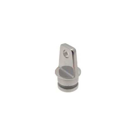 Embout pour tube avec oeil inox A4 - diametretube: 19
