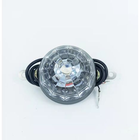 Modification accessories for electric vehicles: seven-color flashing LED chassis light, effect pedal, decorative curved beam motorcycle lights