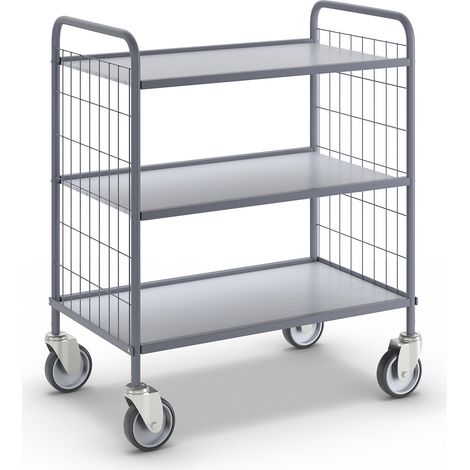 FRANKEL kaiserkraft, Chariot de bureau à tablettes, force 150