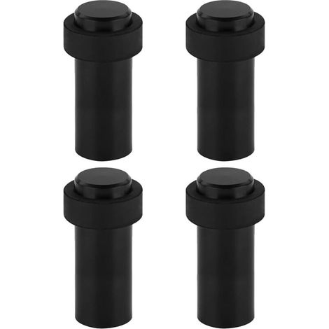 Edelstahl-Türstopper, 6 cm, Türstopper, Türblocker (4er-Pack)